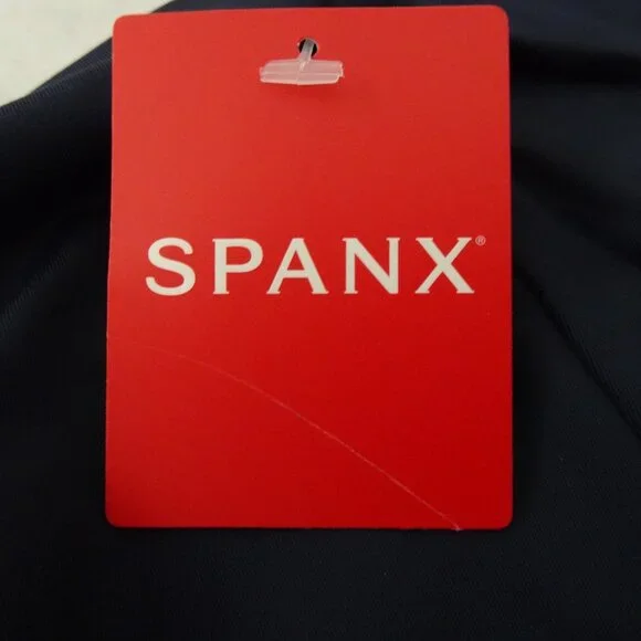 Spanx High Rise Shaping Swim Bottom Brief Women's Plus Size 3X Navy Blue 50125R - Picture 5 of 6